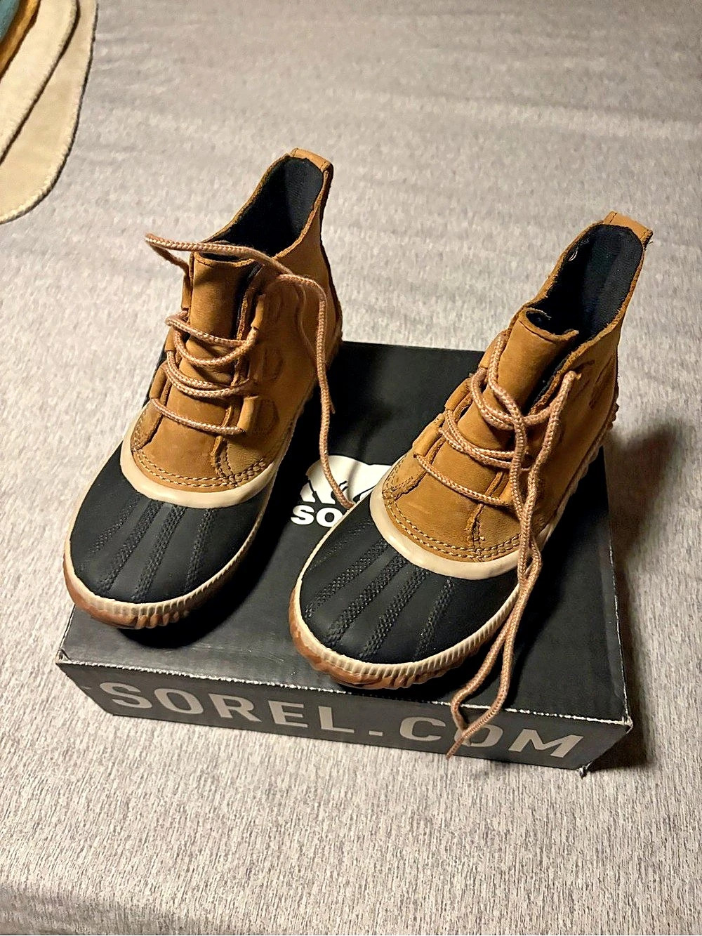 Sorel Out N About Plus Waterproof Boots Brown & Black US 7